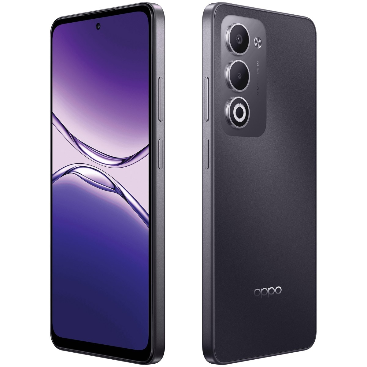 Telefon mobil OPPO A5, 4G Dual SIM, 4GB RAM, 128GB ROM, Telefon Baterie Lunga, Dark Purple + Incarcator OPPO 10W