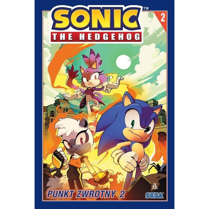 Benzile desenate Amber Sonic the Hedgehog, aventura, multicolor, 16 volume