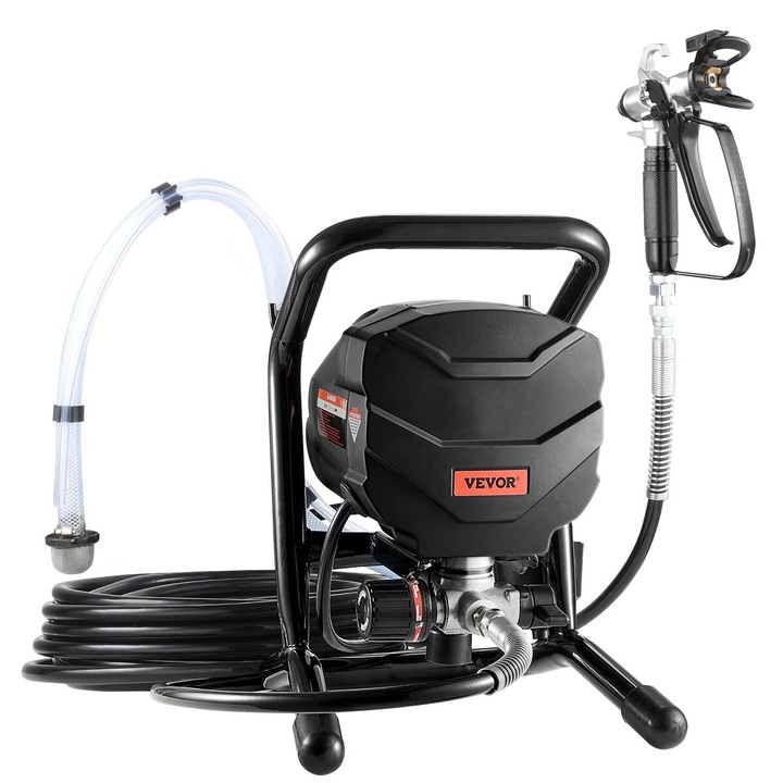 VEVOR 650W 3000PSI 25ft 8.54kg Airless festékszóró pisztoly
