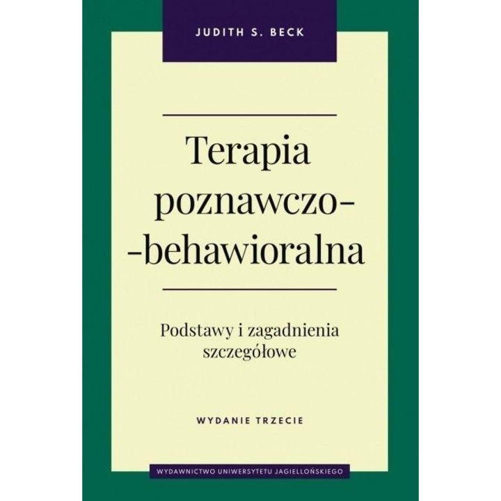 Kognitív-viselkedésterápia, Wydawnictwo Uniwersytetu Jagiellonskiego, 3. kiadás, pszichológia