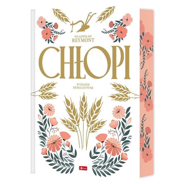 Книгата Селяни, Владислав Реймонт, издание с цветни и позлатени краища, 1901-1908