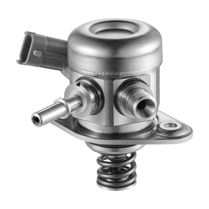 Nagynyomású üzemanyagpumpa, VEVOR, 135x85x95mm, rozsdamentes acél, 12V, 0.8A, ezüst