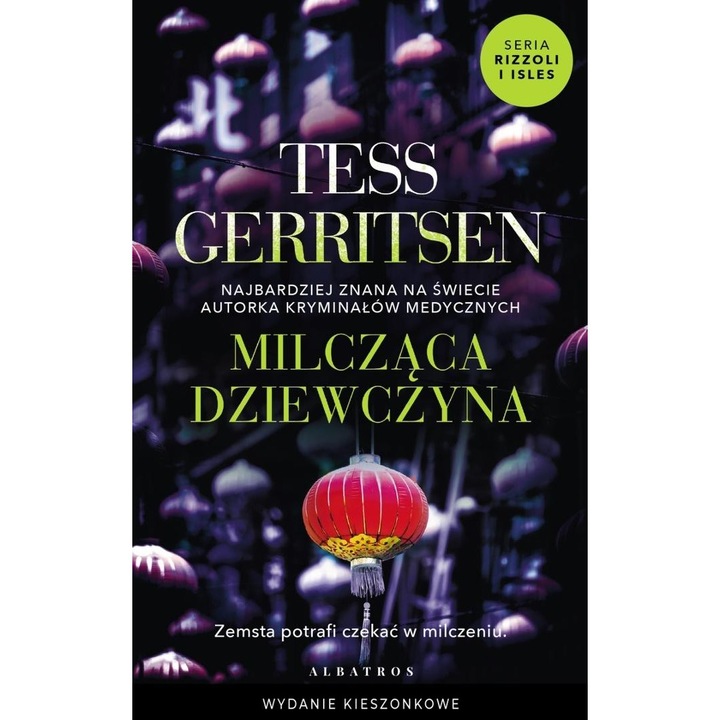 Milczaca dziewczyna könyv, ALBATROS, thriller, 2019
