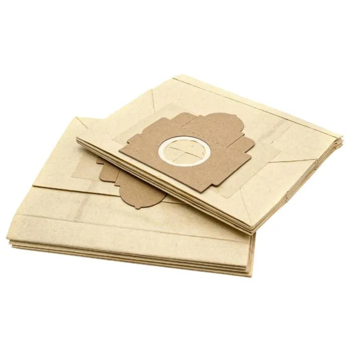 Set 10 saci aspirator, 22.5x19cm, culoare bej