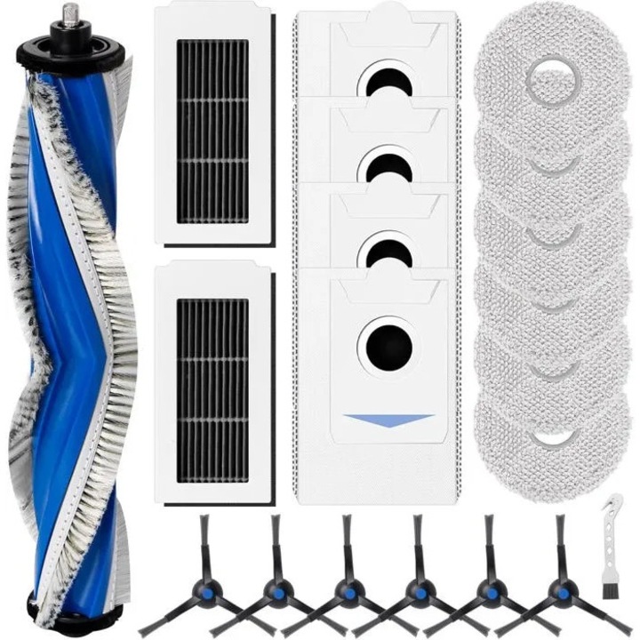 Set accesorii aspirator robot DEEBOT X5 Omni perie filtru HEPA lavete saci