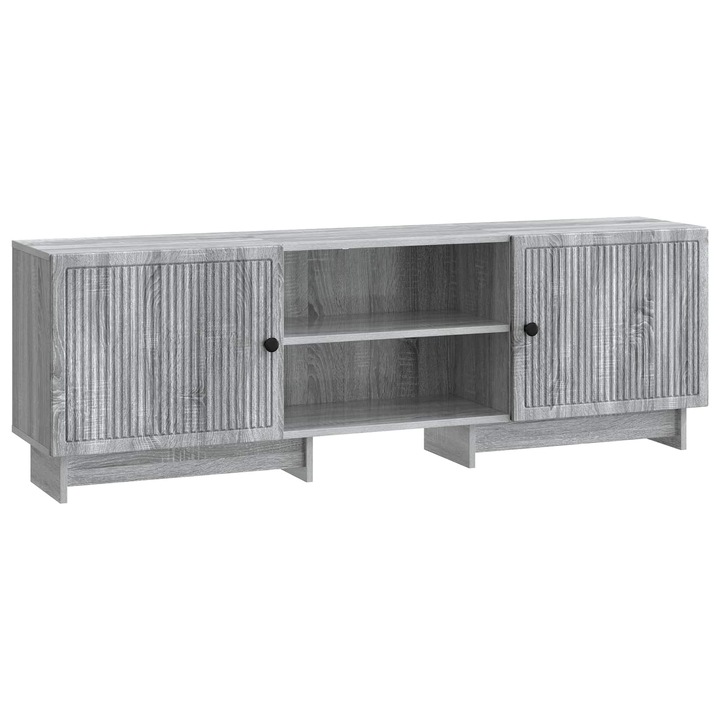 Cabinet TV vidaXL, Sonoma gri 150 x 31 x 50 cm Lemn prelucrat