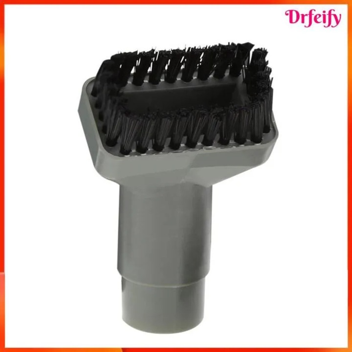 Set accesorii aspirator 9 piese, plastic durabil, gri, 13x7.5 cm