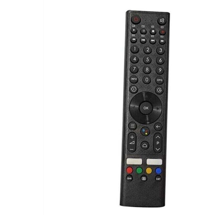 Telecomanda universala, negru, plastic, 2xAAA