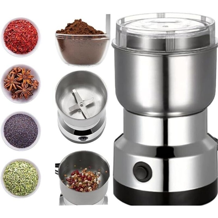Rasnita multifunctionala cafea inox 160x93mm multicolor