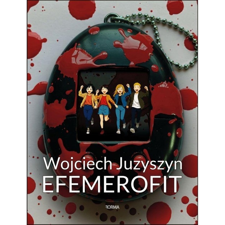 Efemerofit, Wojciech Juzyszyn, posztmodern kollekció, fekete, 13x20cm