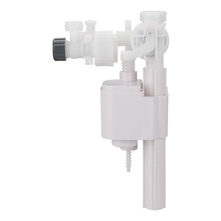 Supapa alimentare rezervor WC, filet 1/2 inch, reglabil, plastic, flexibil