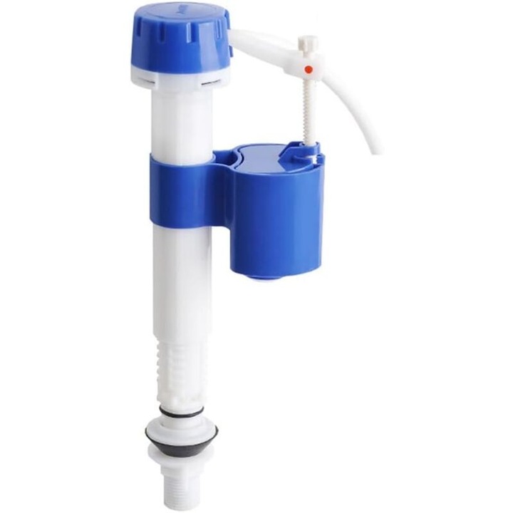 Kit instalare rezervor toaleta, regulator economisire apa, buton dublu, 1/2 inch, ajustabil 20x30cm