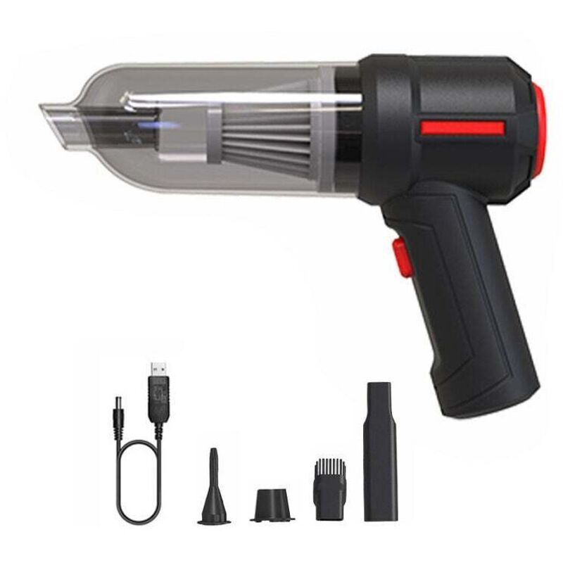 Aspirator electric 3-in-1, 120W, 9000Pa, 4000mAh, accesorii multiple