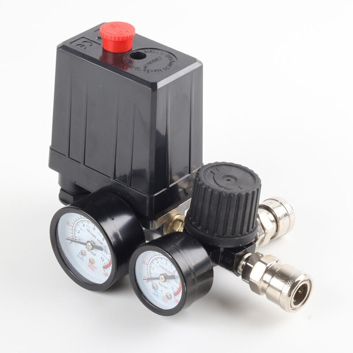 Légkompresszor nyomásszabályozó szelep 220V 180PSI 3000L/perc