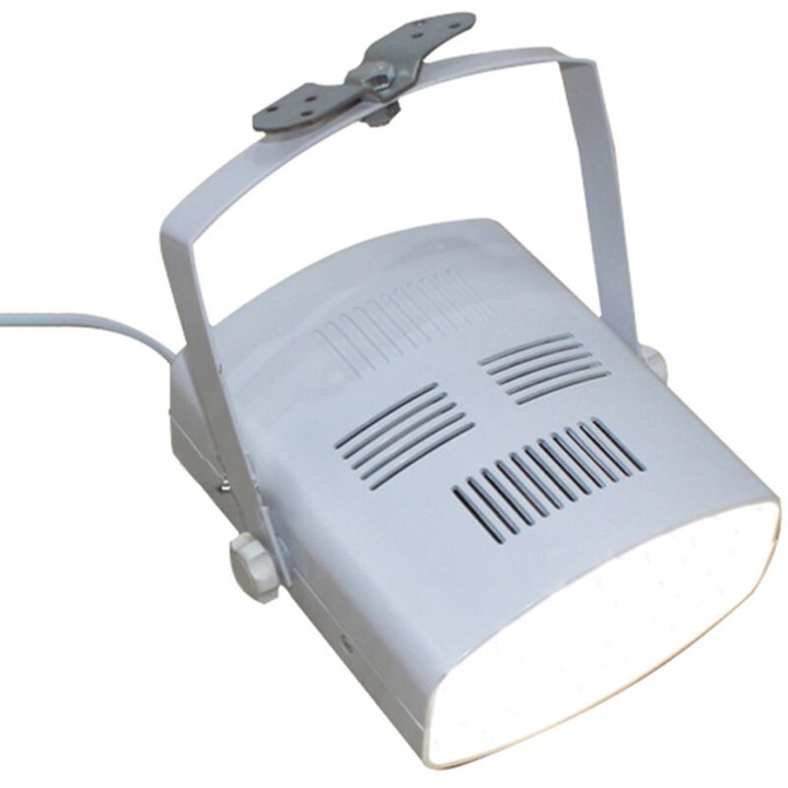 Proiector expozitional 100W COB, lumina alba rece, unghi 120°, carcasa aluminiu, montaj pe placa