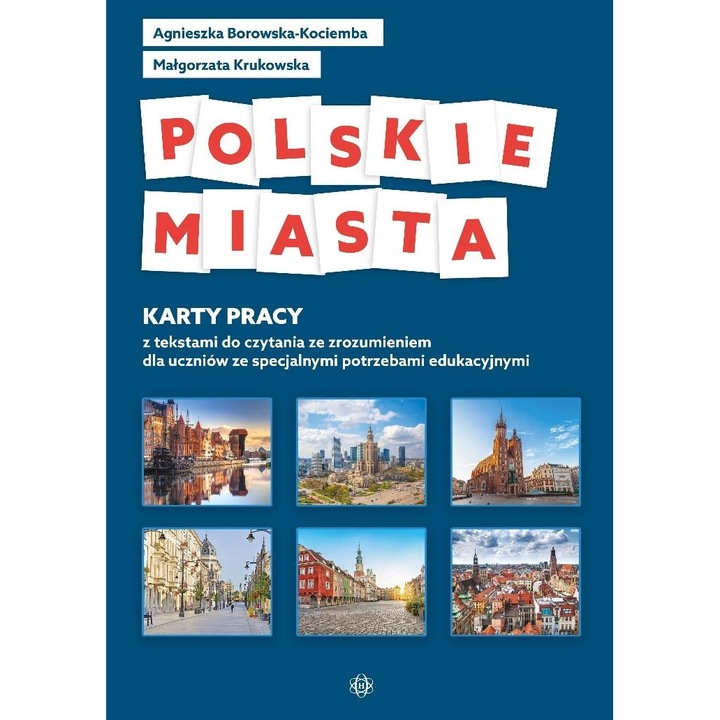Kézikönyv oktatási Harmonia Polskie miasta, 9 város, integráció, 30x21cm