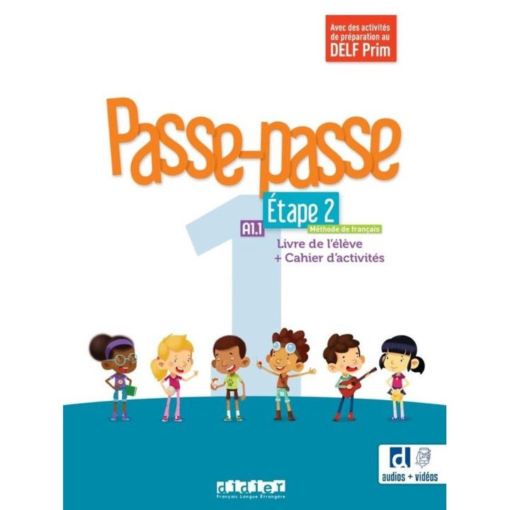 Didier Passe-Passe könyv és munkafüzet 6 kötet többszínű 6-10 év