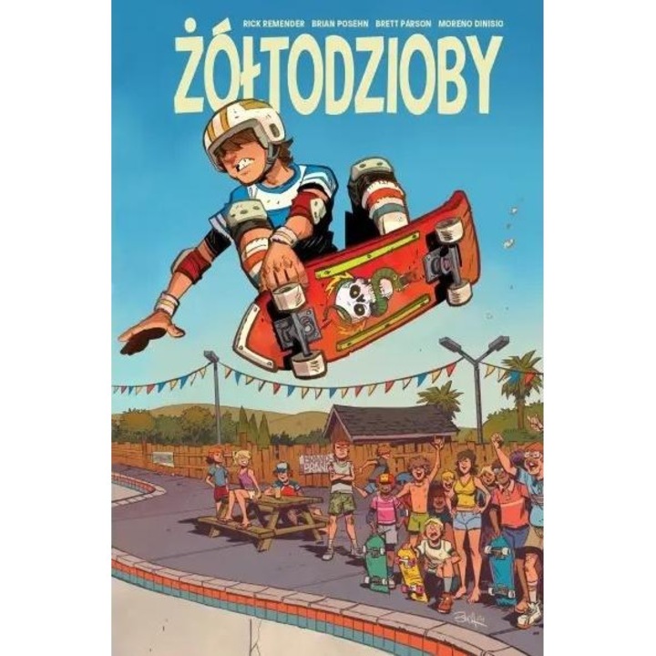 Banda desenata NAGLE Zoltodzioby, nostalgie, actiune, multicolor