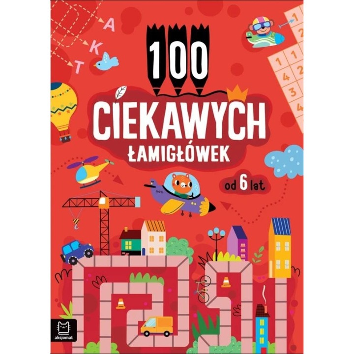 AKSJOMAT logikai feladatgyűjtemény 100 logikai gyakorlattal gyerekeknek 6+ év