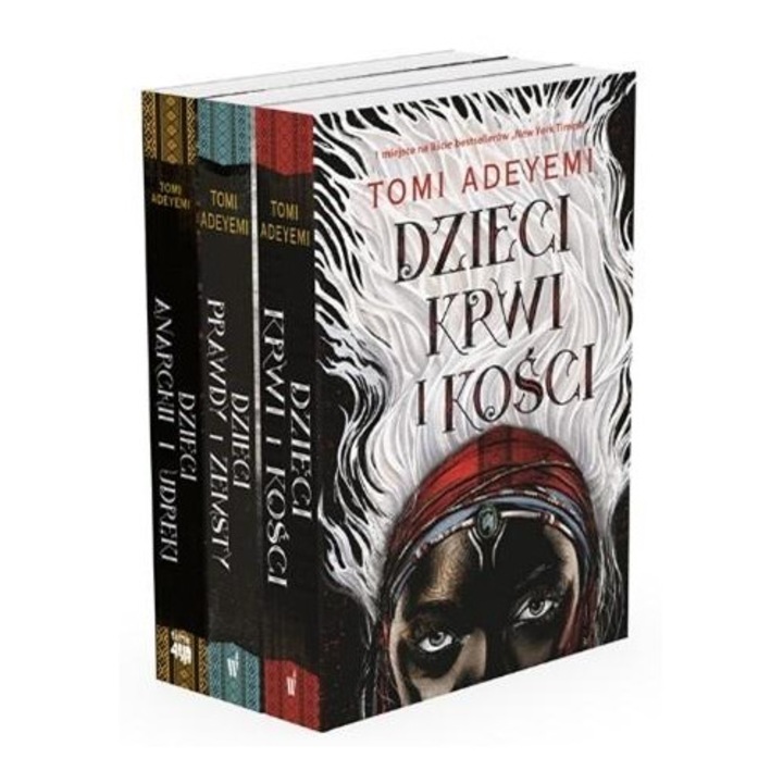 Пакет книги Time4Ya Dziedzictwo Oriszy T.1-3, фентъзи, многоцветен