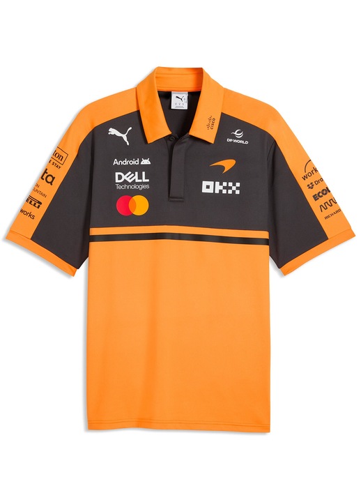 Tricou polo Puma McLaren F1 2026 Team porotcaliu