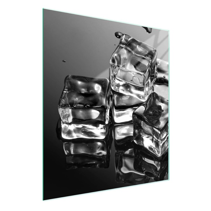 Placa sticla protectie bucatarie TMK ArtDeko multifunctionala 45x52cm colorata