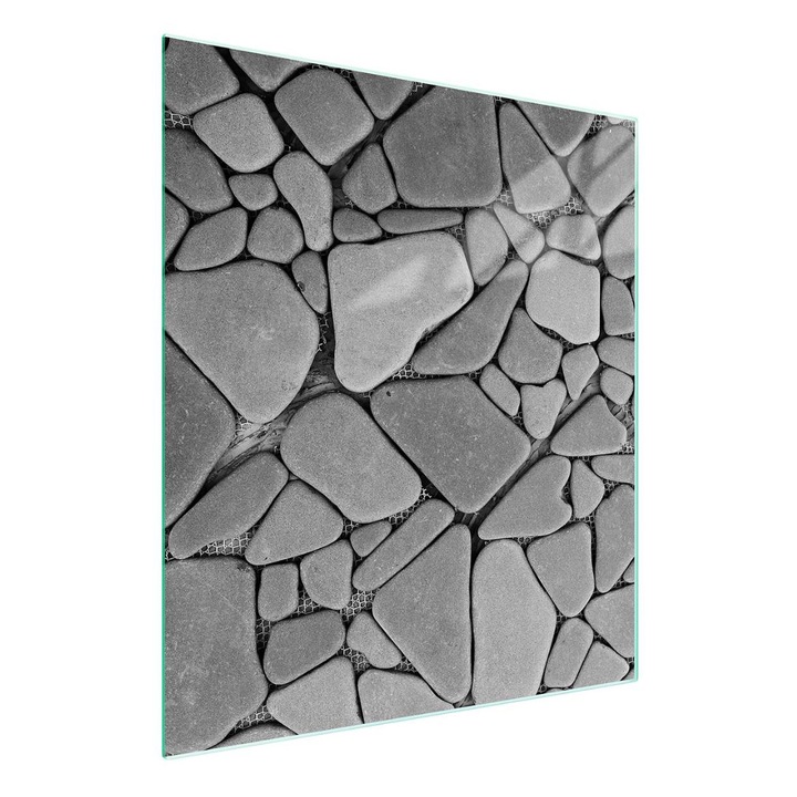 Placa sticla protectie bucatarie TMK ArtDeko 45x52cm multicolor