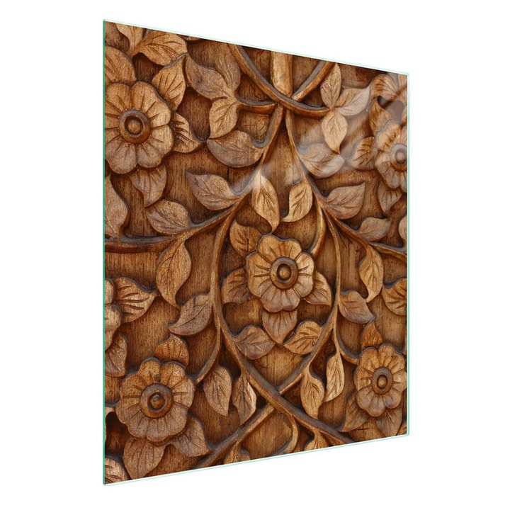 Placa de protectie din sticla TMK ArtDeko 45x52cm multicolor multifunctionala