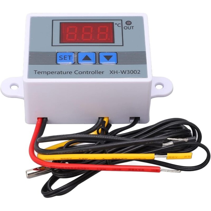 Modul control temperatura digital LED, termostat programabil, 110V-220V, 1500W, 10A