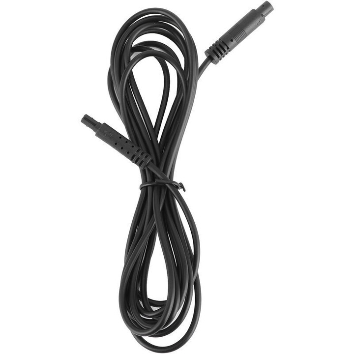 Cablu extensie 2.5m 4 pini pentru camera auto spate, 12V 24V, negru