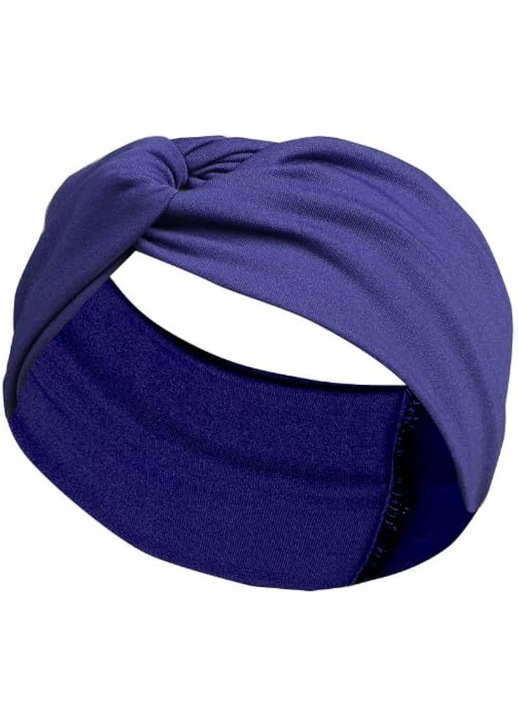 Bentita turban femei, elastica, mov, marime unica