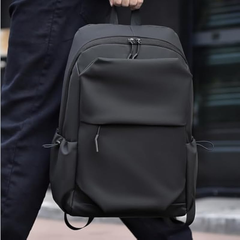 Rucsac laptop 15.6 inch, rezistent la apa, negru, ergonomic, spatios