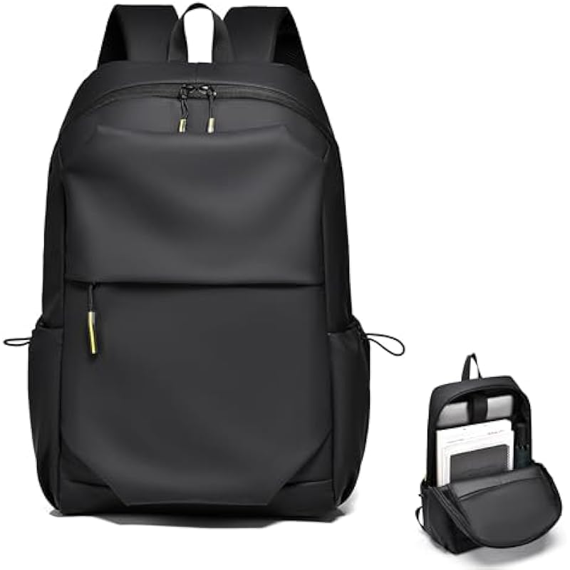 Rucsac laptop 15.6 inch, rezistent la apa, negru, ergonomic, spatios