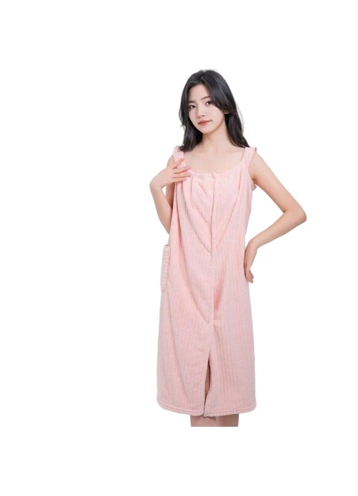 Fürdőruha, rózsaszín, ünnepi dekorációval, nőknek, egyedi, One Size INTL
