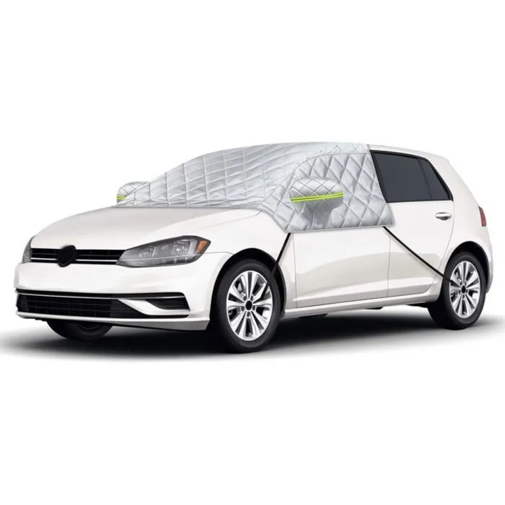 6 rétegű UV-védő ezüst szélvédőhuzat VW Golfhoz