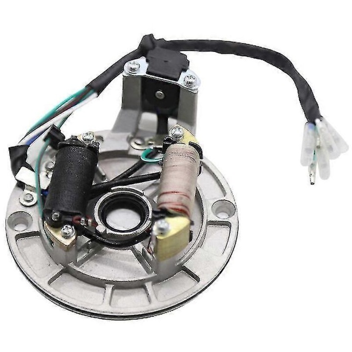 Bobina stator metalica moto cross 70cc-125cc durabila 15x15x5cm