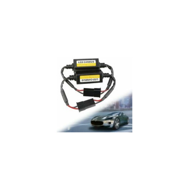 Rezistens Canbus LED H7 szett 2 darabos hibamentes villódzásmentes