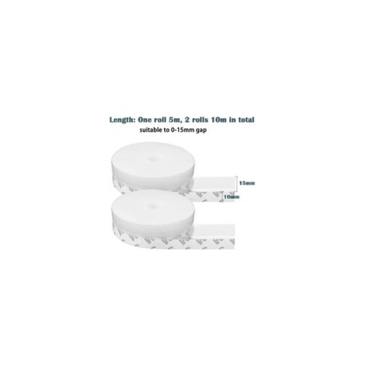 2 db szilikon tömítőszalag készlet 10mx2.5cm átlátszó
