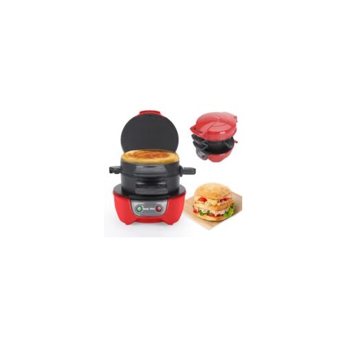 RAF Burger Maker R.666, 600W, Rosu - eMAG.ro
