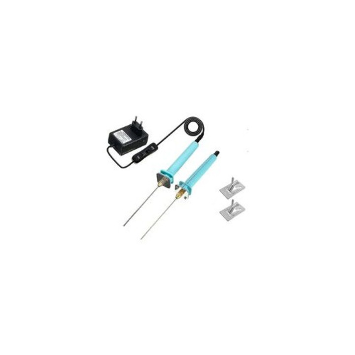 Cutter spuma electric, 15W, inox, 10cm, alb