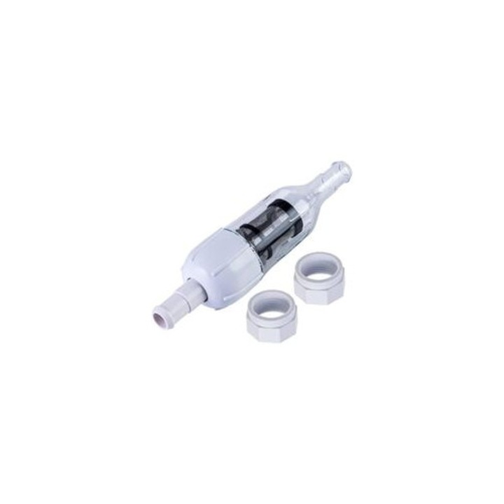 Filtru inline cu piulita furtun D15, plastic durabil, 48-080, set