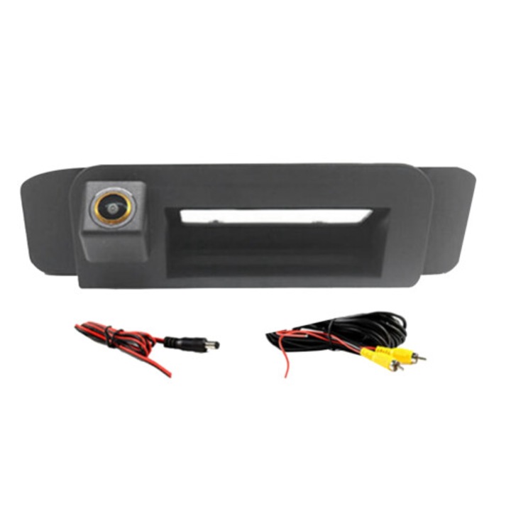 Camera auto spate 1080P, unghi larg, rezistenta la apa, negru, 1x6m