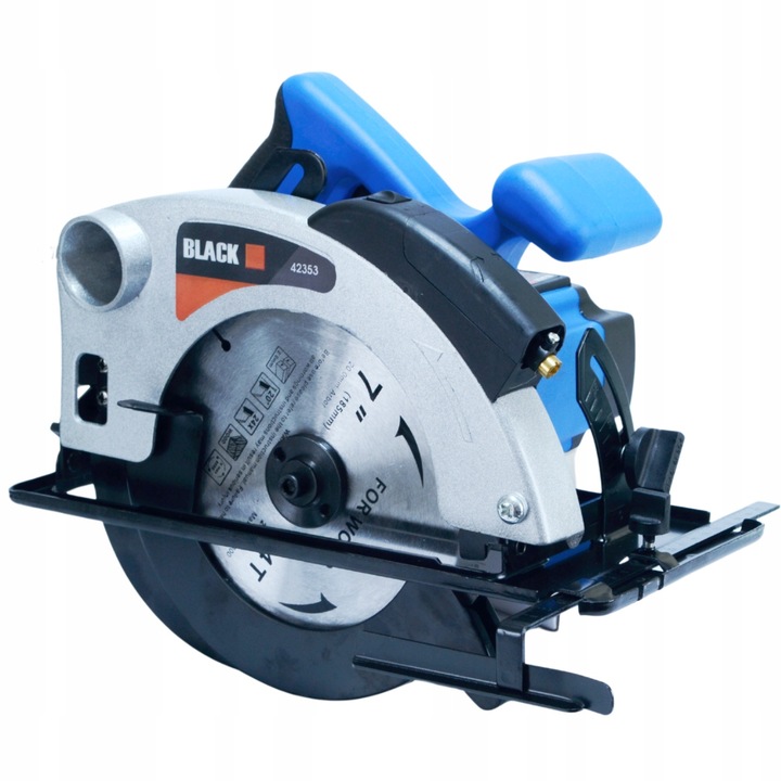 BLACK Professzionális Körfűrész 1400W Integrált Lézer 185mm Tárcsa