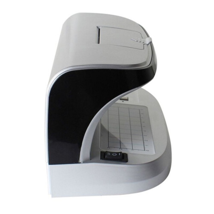 Detector bancnote portabil, LED UV, magnetic, argintiu, 20x10.5x10.5cm