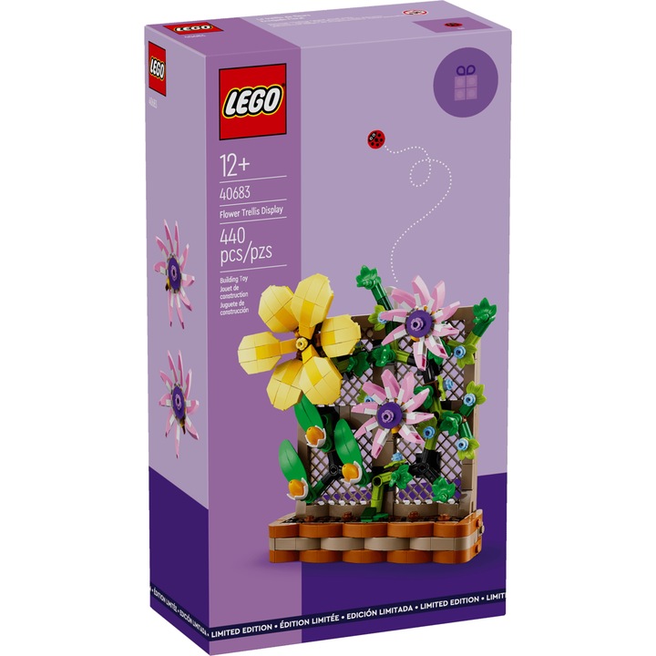 LEGO Flower Trellis Display 40683 Spalier cu flori