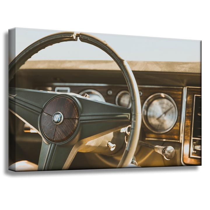Картина върху платно MPINK Vintage Стара кола 60x40см