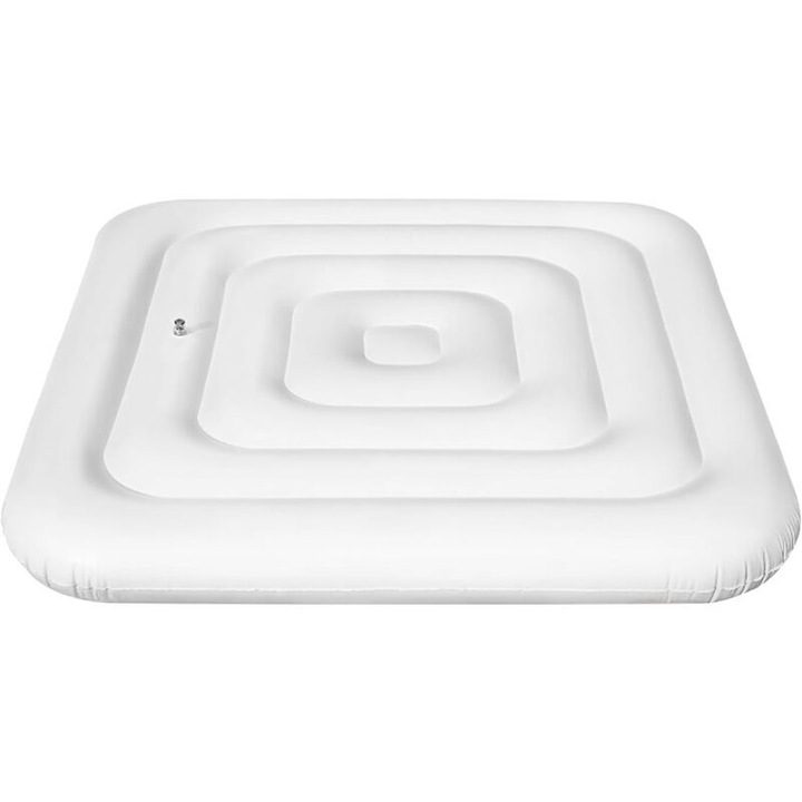 Négyzet alakú felfújható pezsgőfürdő tető 165x165cm vastag PVC időjárásálló