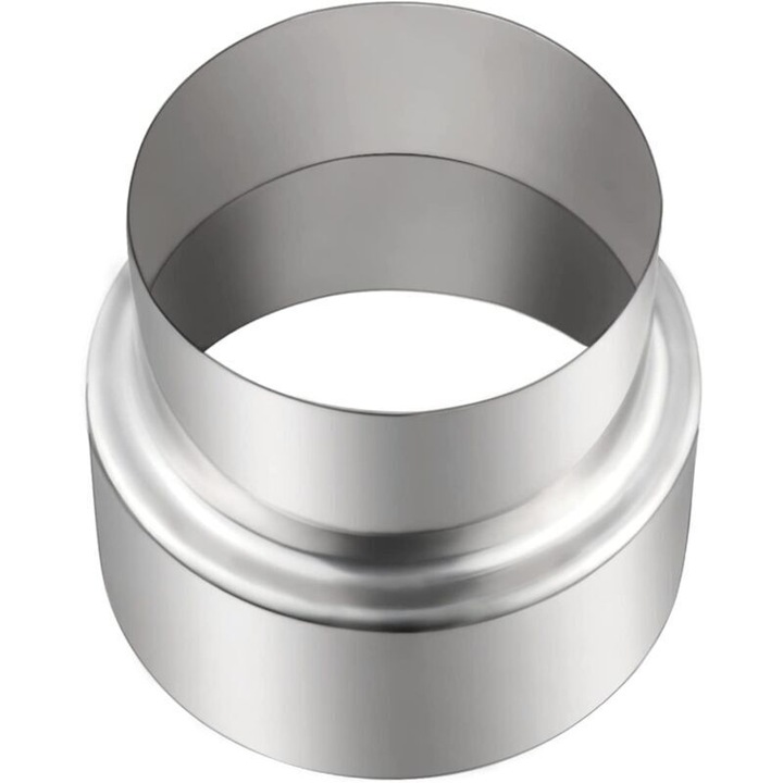Reductor teava soba inox 100x90mm rezistent la caldura si coroziune