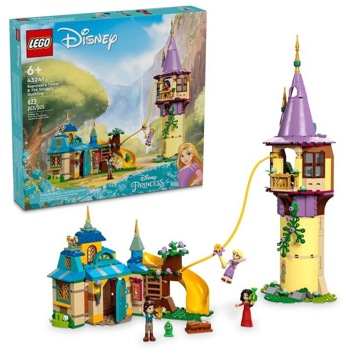 LEGO Disney Princess Rapunzel's Tower and The Snuggly Duckling 43241