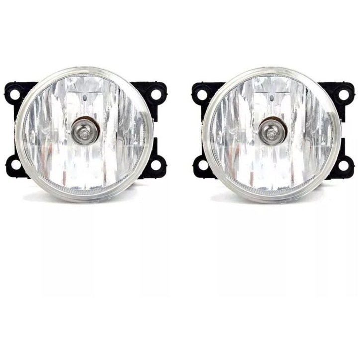 Set 2 Proiectoare Ceata, OEM, Negru Transparent, 208 2012-2019
